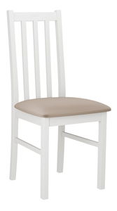 Jídelní židle Dalam X (krémová + bílá)