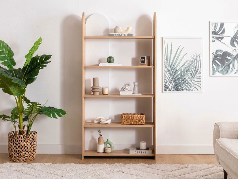 Regál Kakulu 1 (dub safírový + bílá)