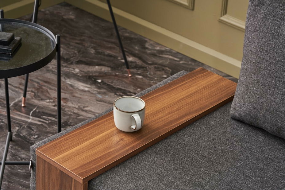 Křeslo Flaj (antracit) (P)