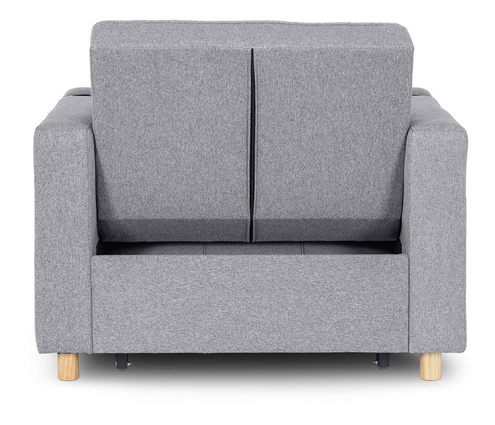 Rozkládací křeslo Suspendida (šedá)