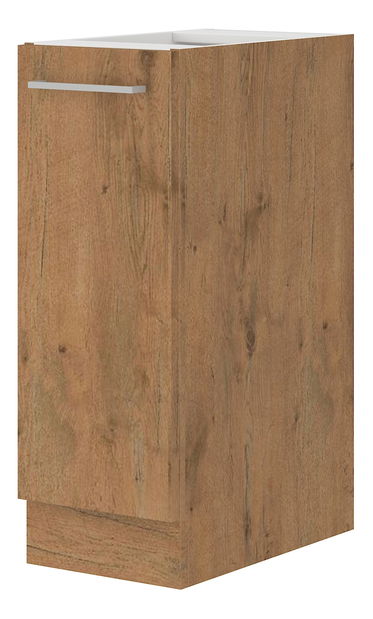 Dolní kuchyňská skříňka na koš Virion 30 D 3 CARGO BB (dub lancelot + bordó)