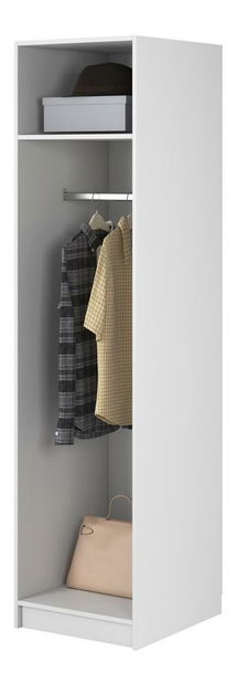 Šatní skříň Forry I (bílá)