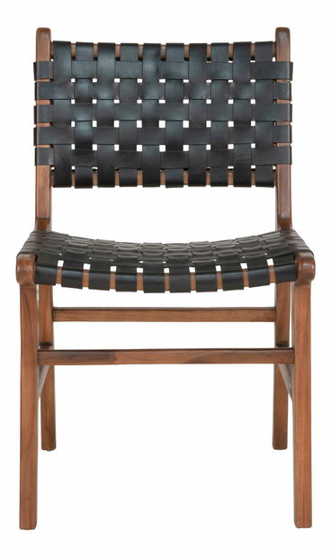 Zahradní židle Pinmona 2 (přírodní + černá)