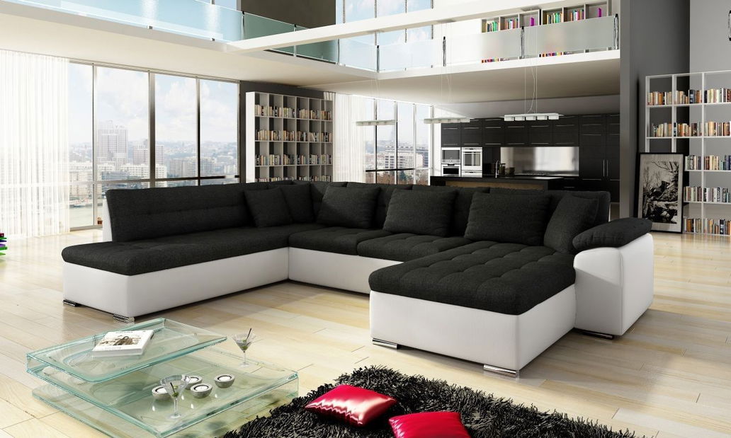 Rohová sedací souprava Talia (rezavá)