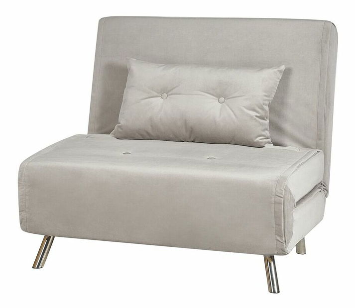 Rozkládací křeslo Finnegan (šedá)