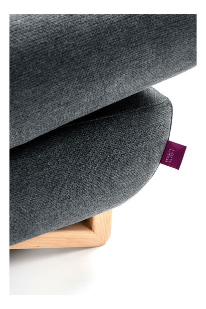 Rohová sedací souprava Aveley (antracit) (P)