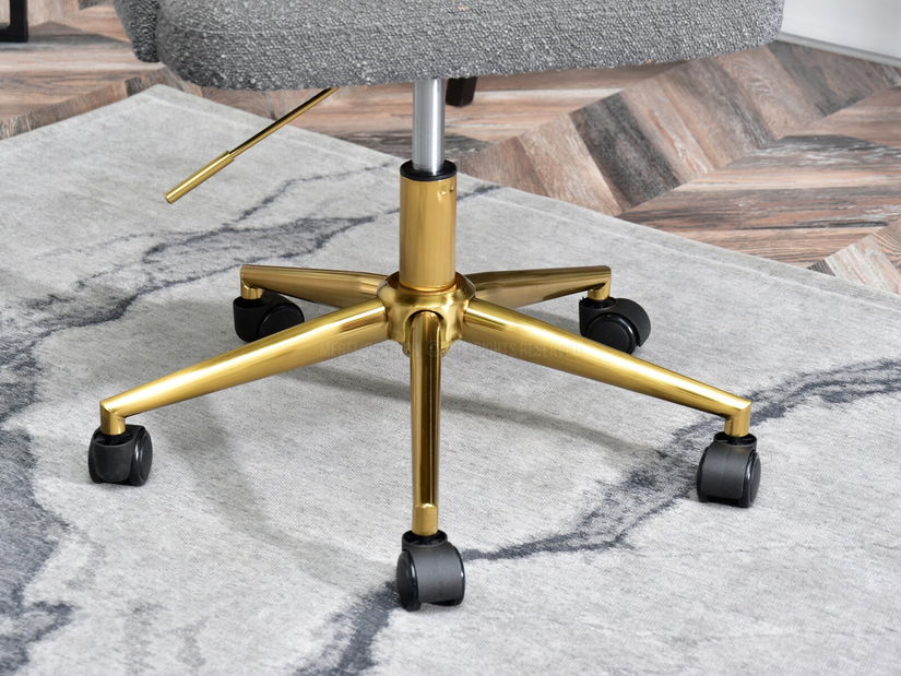 Kancelářská židle Mio M (šedá + černá)