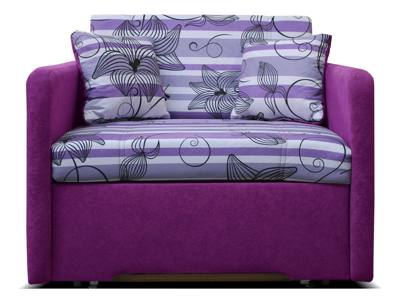 Křeslo Mikra (fialová)