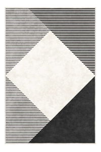 Koberec 160 x 230 cm Stefanie 28 (šedá + černá)