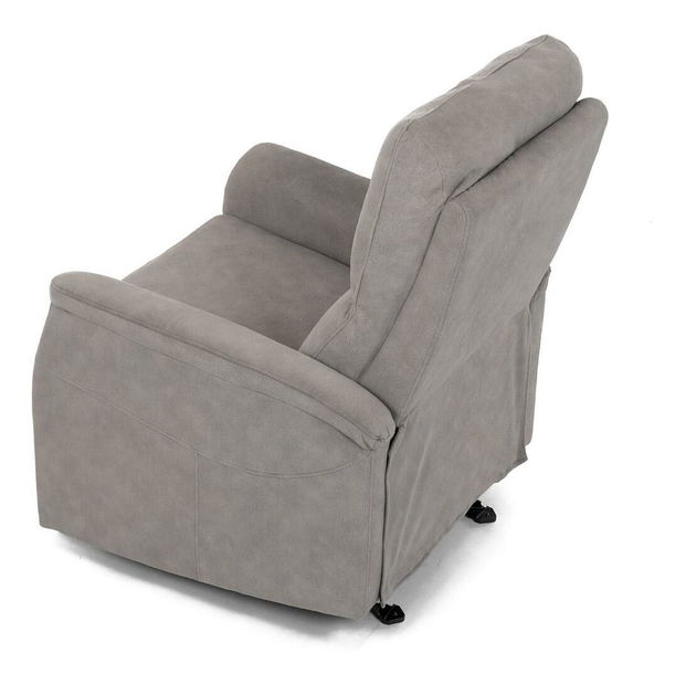 Polohovací křeslo Trajeron (krémová)