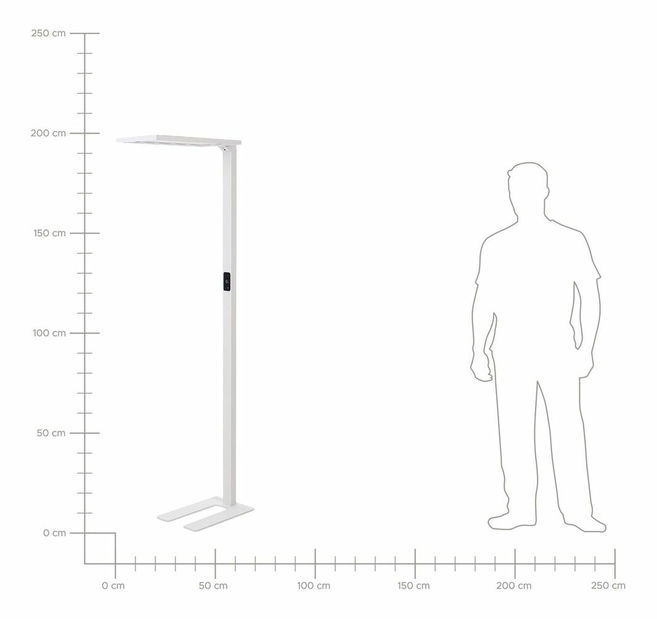 Stojanová lampa Orin (bílá)