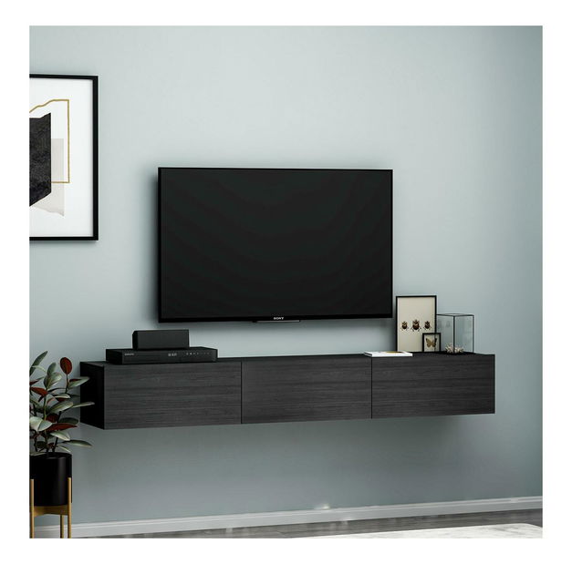 TV stolek/skříňka Tessa (černá)