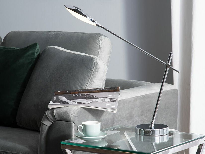 Stolní lampa Lancelin (stříbrná)