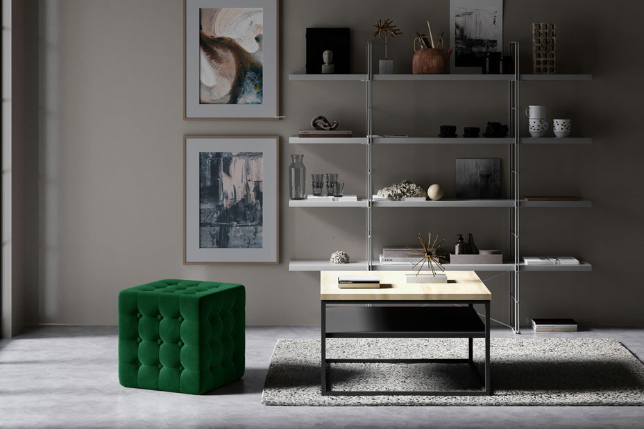 Stolička Samuel Typ 03 (tmavě tyrkysová)