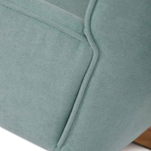 Houpací křeslo Avisaban (světlomodrá)