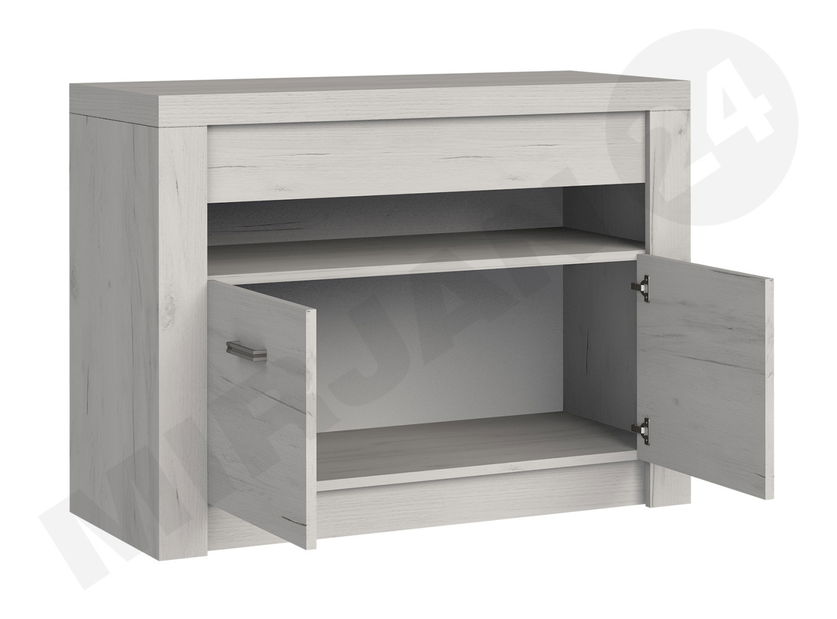 TV skříňka/stolek Nadenas N1 (jasan tmavý)