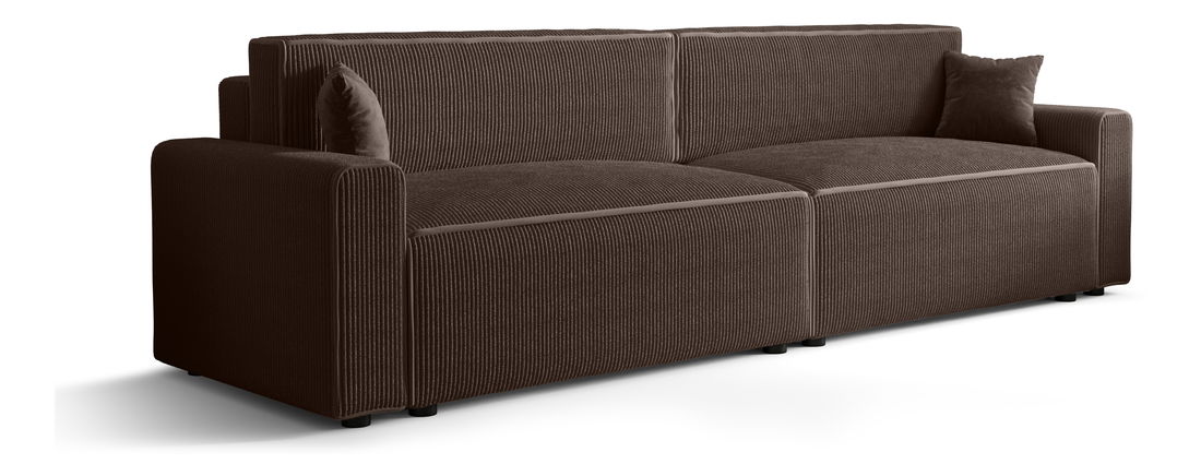 Pohovka dvousedačka Mirage 2XBIS (tmvohnědá)