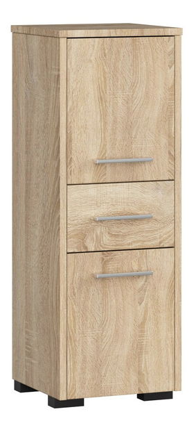 Koupelnová skříňka Fulgor 2D 1SZ (dub sonoma)