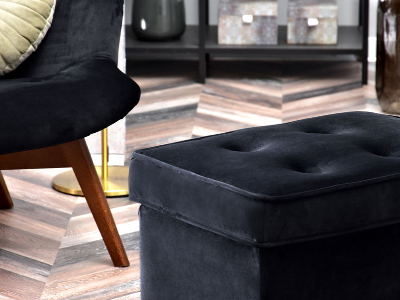 Taburetka Muriera (černá)