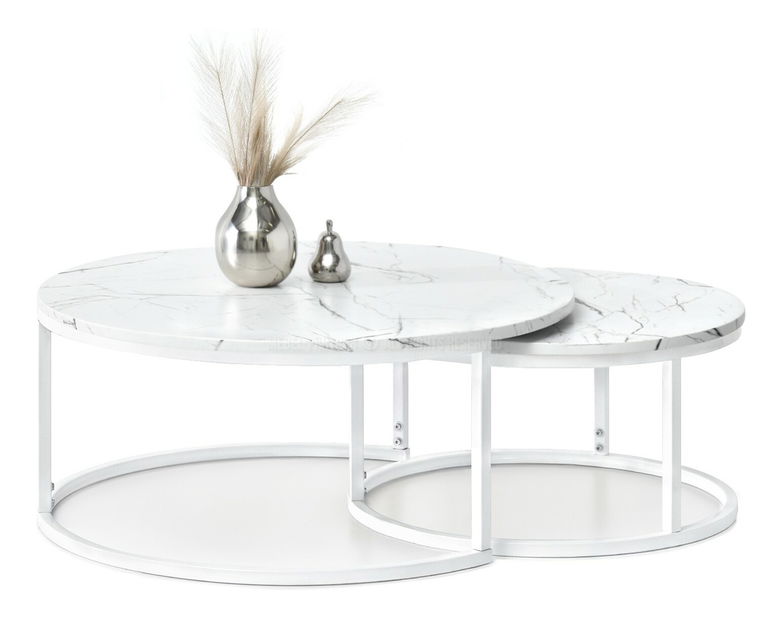 Konferenční stolek Kolja Zest Xl (bílá)