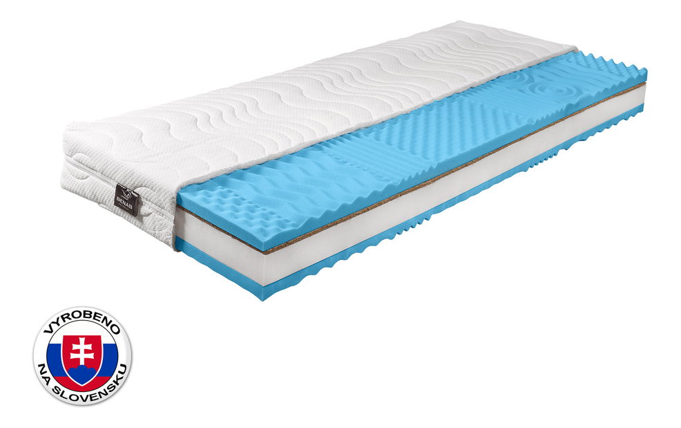 Pěnová matrace Benab Zero Hard 200x90 cm (T3/T5) *výprodej