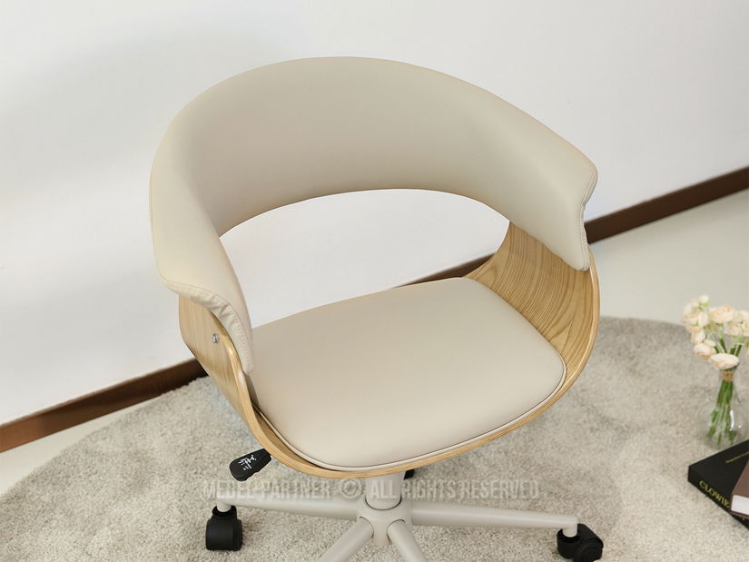 Kancelářské křeslo Manzanote (béžová)