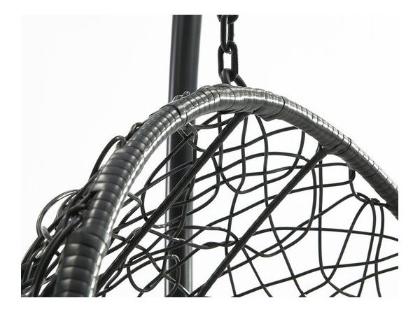 Závěsné křeslo Musika (přírodní + krémová)