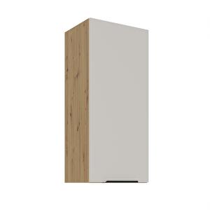 Horní kuchyňská skříňka Sayla 40 G-90 1F (kašmír + dub artisan)