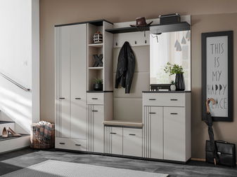 Předsíň Hagon HG 8 (kašmír + černá)