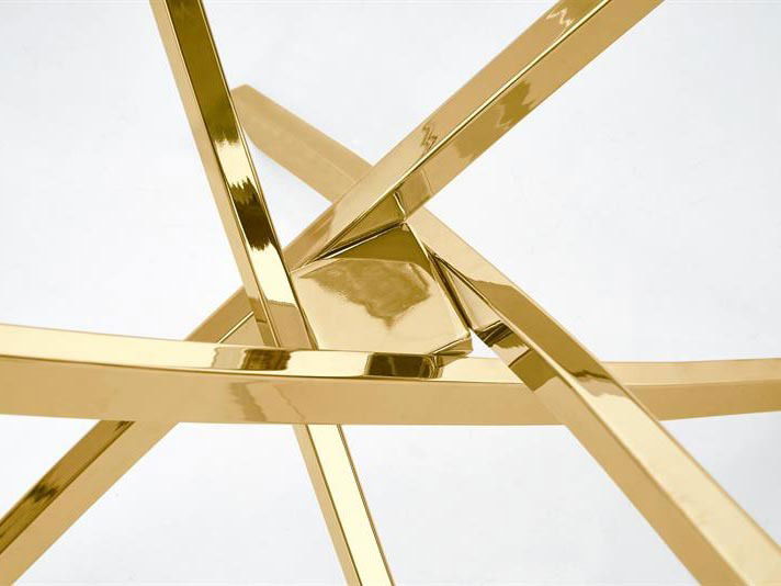 Jídelní stůl Raunds (zlatá)