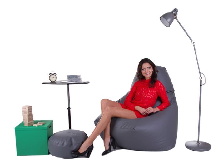 Sedací vak Elvin XXL (podnožka ZADARMO) (ES 21)