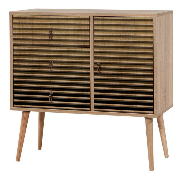 Komoda Valentina 220 (dub sonoma)