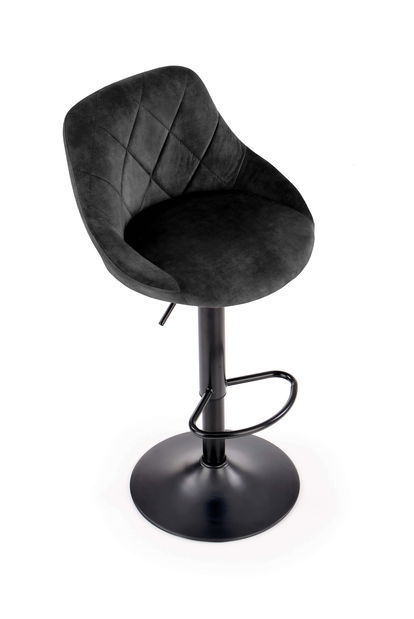 Barová židle Henrietta (černá)