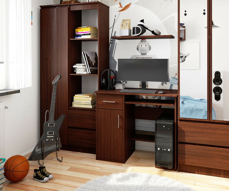 PC stolek Jaloms (wenge)