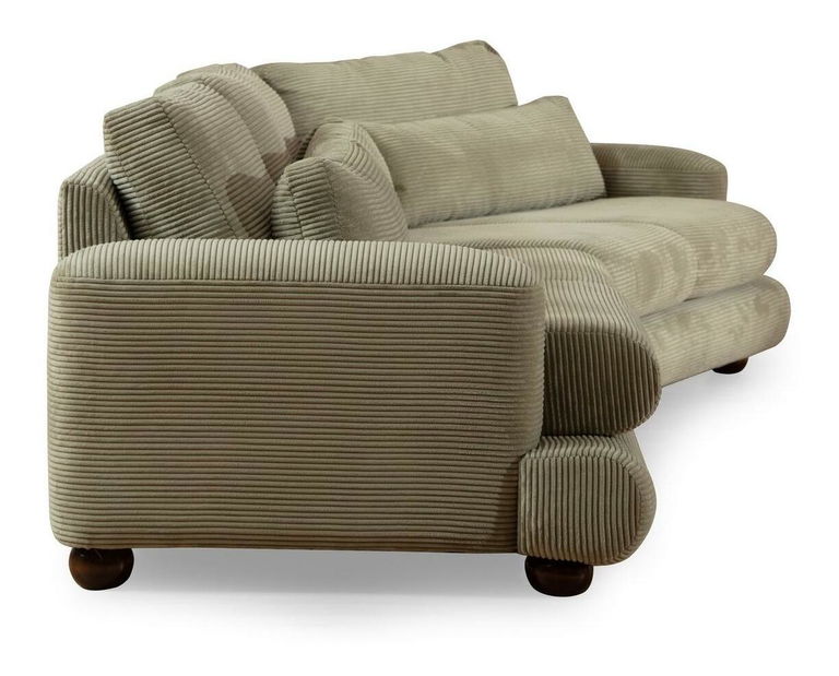 Pohovka čtyřsedačka Riverolla (P) (zelená)