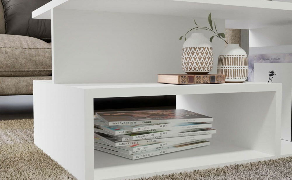 Konferenční stolek Prospectos 1 (bílá)