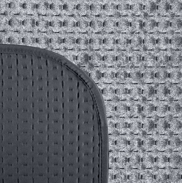 Přehoz na postel 220x200cm Martina (grafitová) *výprodej