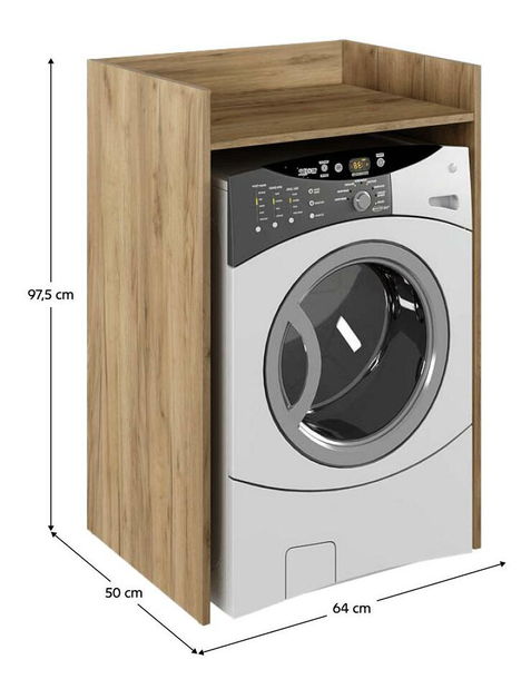 Skříňka na pračku Vato (dub artisan)