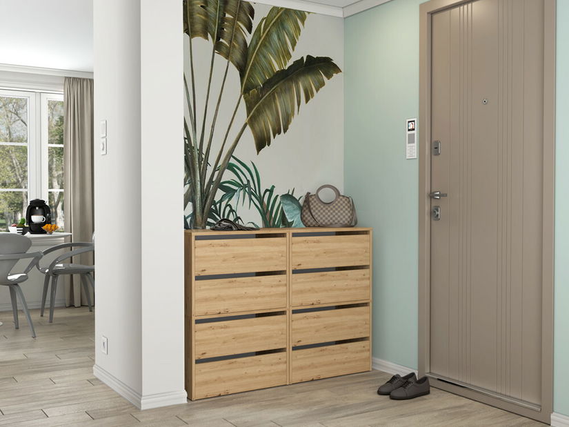 Botník (skříňka na boty) Metido 1 (dub artisan)