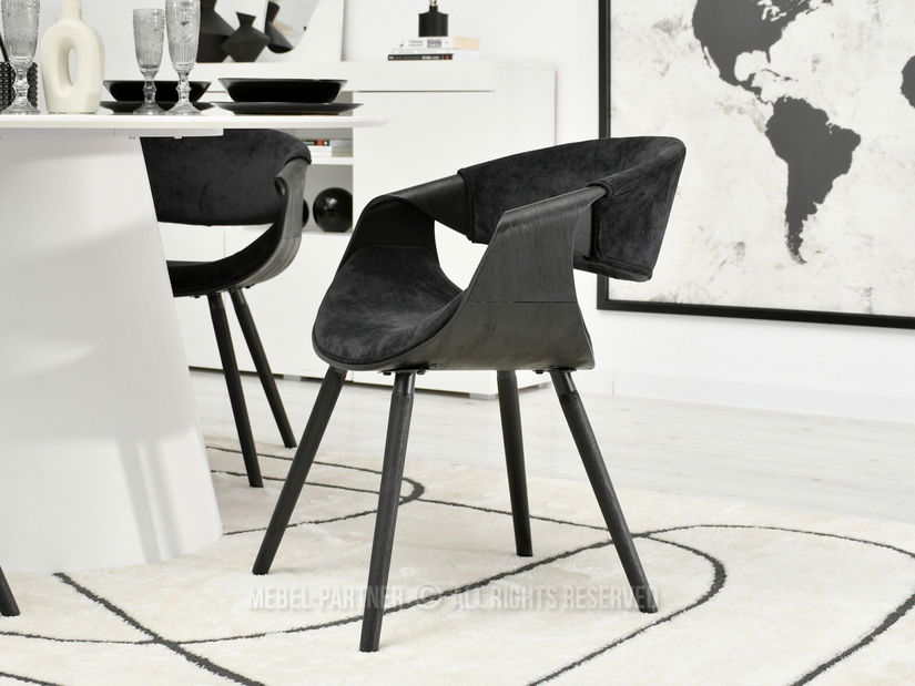 Židle Bjorn K (černá)