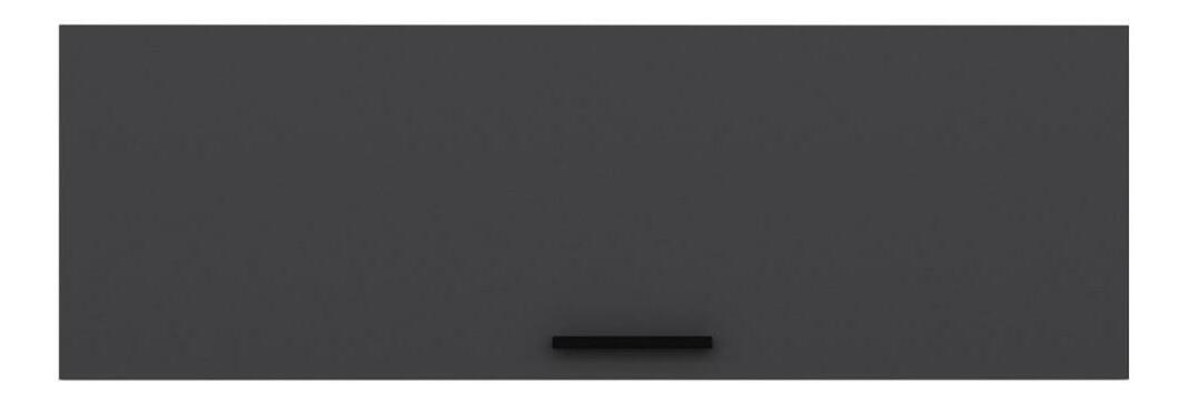 Závěsná skříňka Bubose 6 (bílá + antracit)