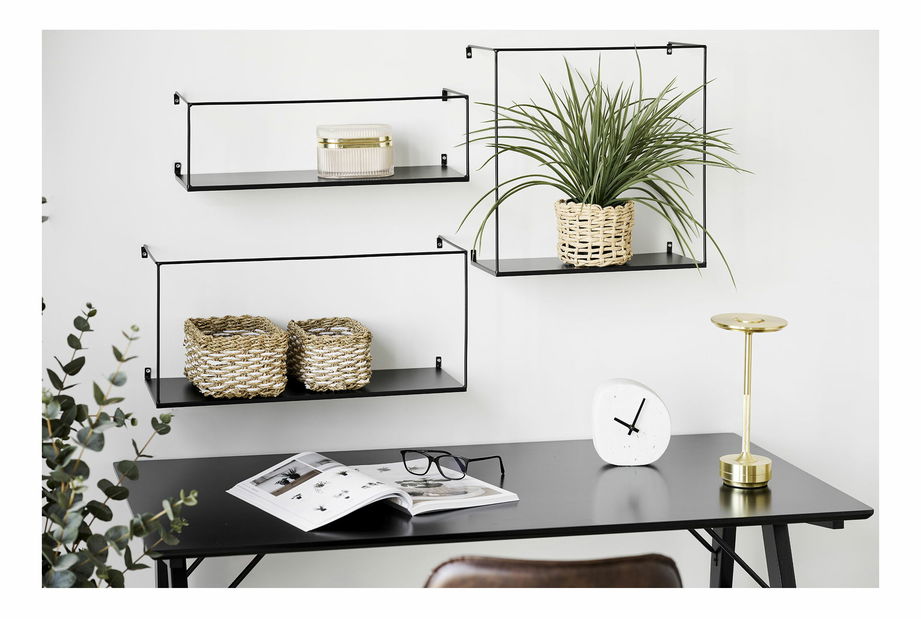 Set 3 ks polic Umandra (černá)