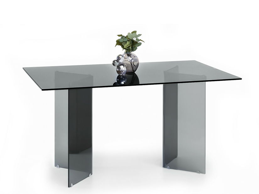 Jídelní stůl Fernandez (kouřové sklo)