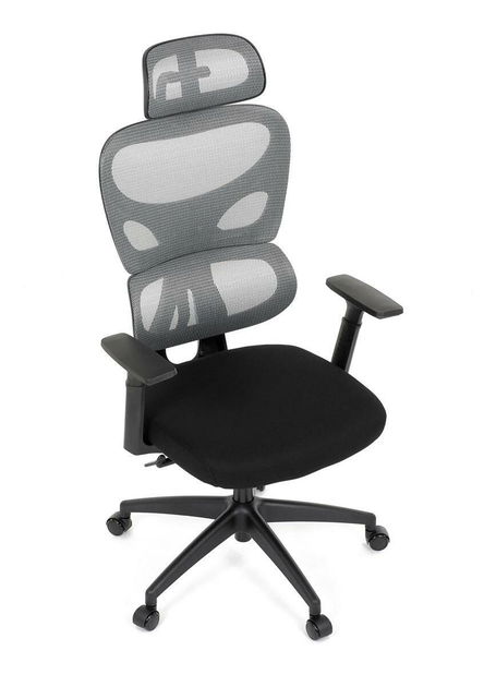 Kancelářské křeslo Kasparov (šedá)