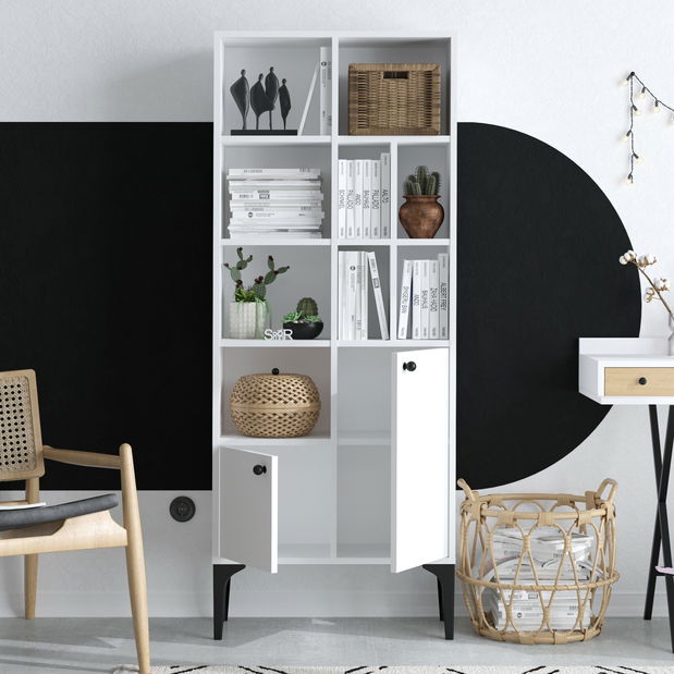 Regál Aliex 7 (Bílá)