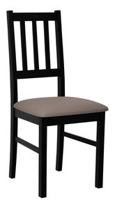 Jídelní židle Dalam IV (černá + béžová)