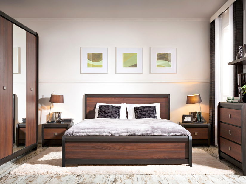 Noční stolek BRW Loren KOM1S