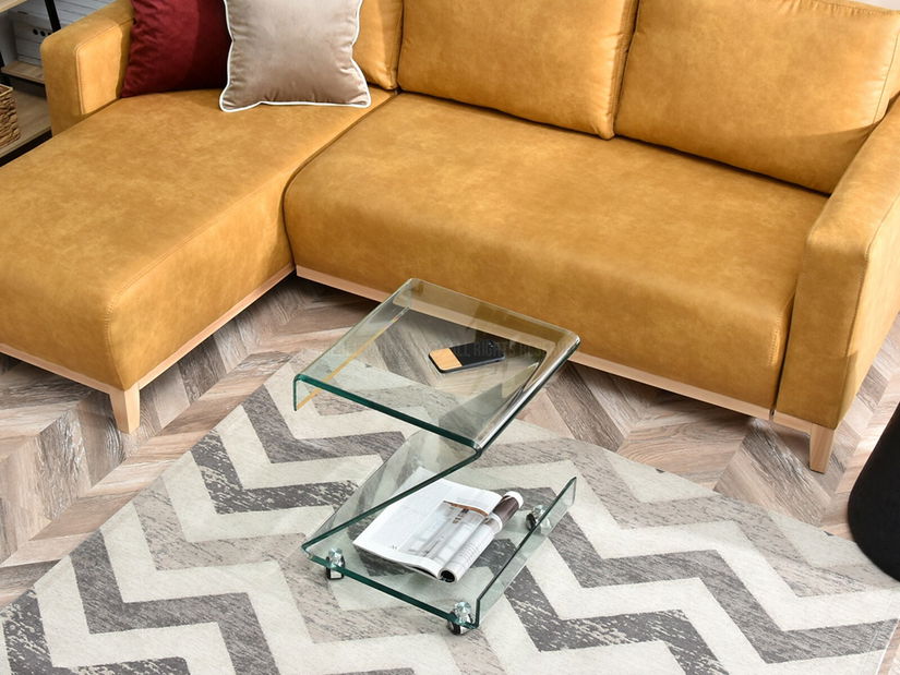 Konferenční stolek Hewlet (transparentní)