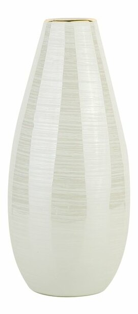 Váza ARABOA 34 cm (bílá)