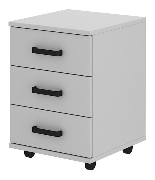 Kontejner Mantela 3S (světle šedá + černá) *výprodej